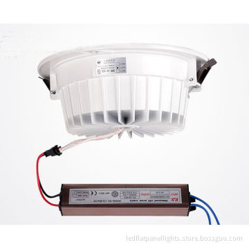 21w Anodized Aluminum Dimmable Led Downlights , 1550lm 205mm Led Bulb